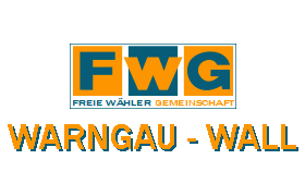 Logo der FWG und Wappen der Gemeinde Warngau